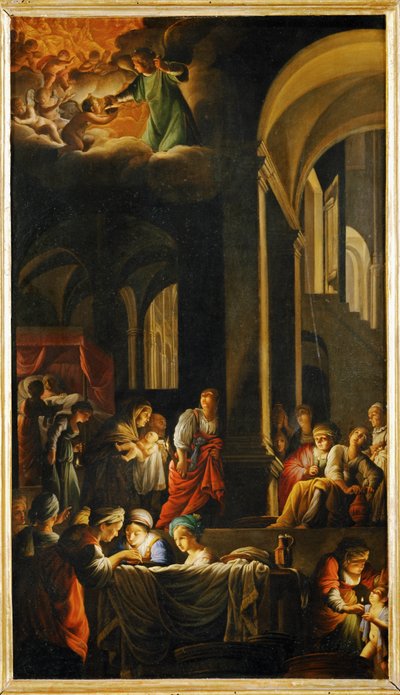 Birth of the Virgin Mary by Carlo Saraceni