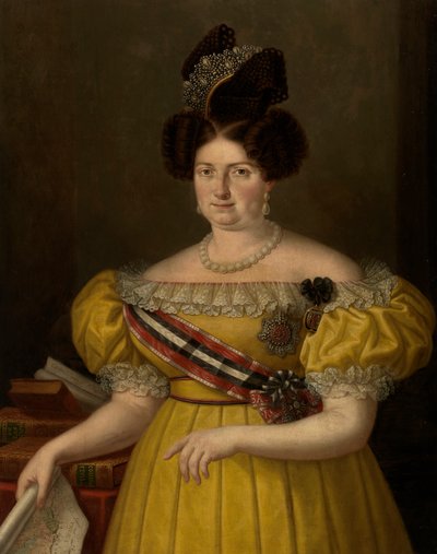 Maria Cristina of Bourbon by Carlos Blanco