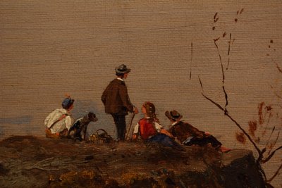 Greenwood Lake (Detail) by Caroline Léna Becker