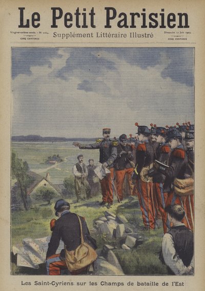 Cadets from the French Military Academy of Saint-Cyr on the Battlefields of the East by Carrey