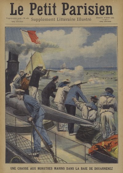 Hunting Sea Monsters in the Bay of Douarnenez, Brittany by Carrey
