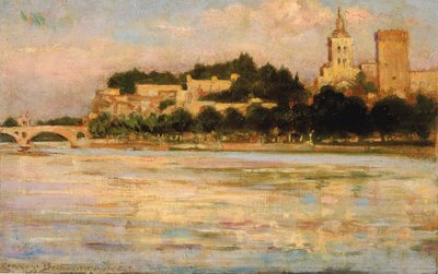 The Palace of the Popes and Pont d