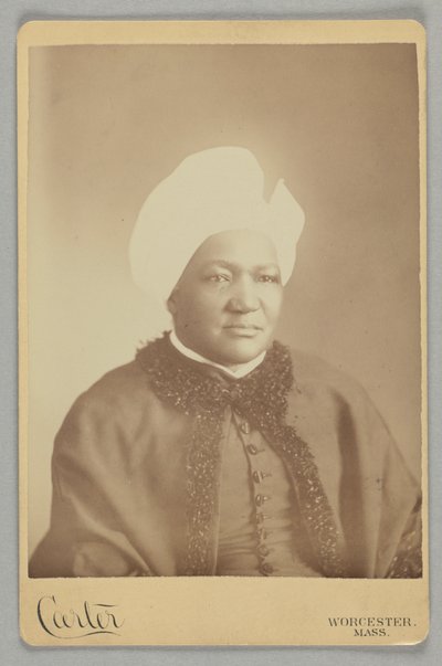 Cabinet Card of Sarah Ann Blunt Crozley by Carter