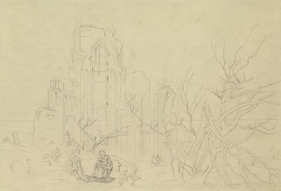 Study for Winter by Caspar David Friedrich