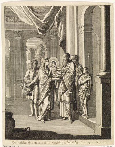 Simeon and the Christ Child by Caspar Luyken