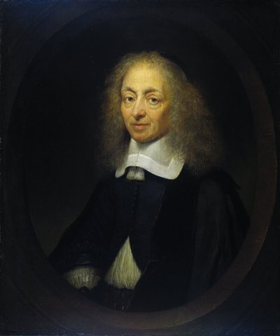Portrait of Constantijn Huygens by Caspar Netscher