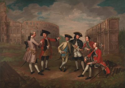 British Gentlemen in Rome by Catherine Read