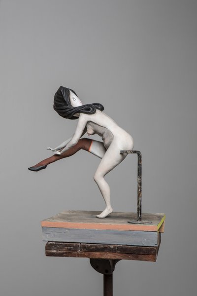 Degas Doll 5 by Cathie Pilkington