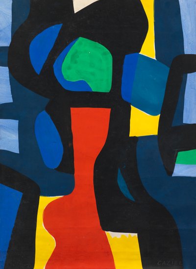 Abstract Composition, c.1952 by Caziel Caziel