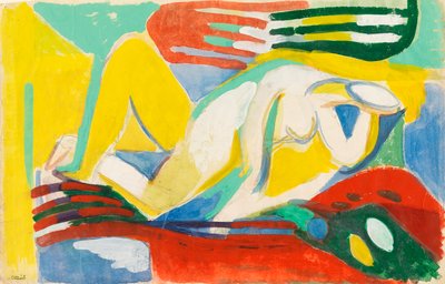 Odalisque II, c.1938 by Caziel Caziel