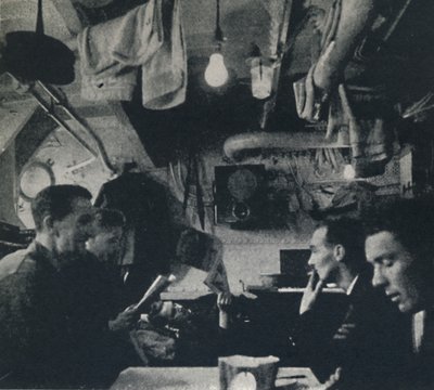 Functional use of space on the mess deck, 1941 by Cecil Beaton