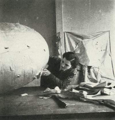 Repairing Barrage Balloons by Cecil Beaton
