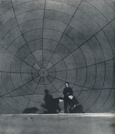 The web WAAFS working on a balloon, 1941 by Cecil Beaton
