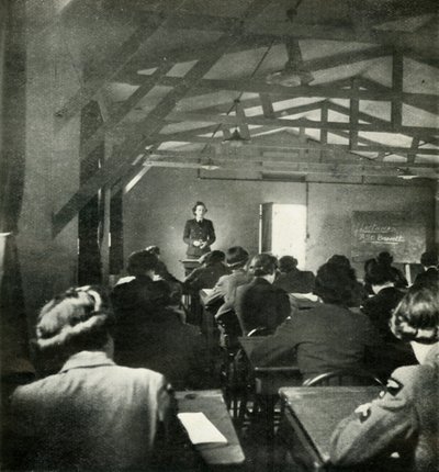 W.A.A.F. Officer Lectures by Cecil Beaton
