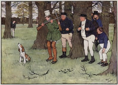 Illustration for The Pickwick Papers by Cecil Charles Windsor Aldin
