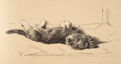 Rough Daschund Puppy (detail), 1930, Illustrations from his Sketch Book used for Just Among Friends by Cecil Charles Windsor Aldin