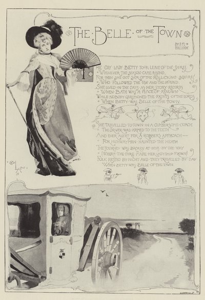 The Belle of the Town, by J M Bulloch by Cecil Charles Windsor Aldin