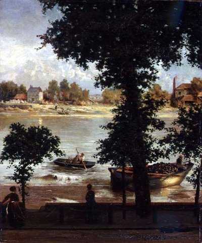Chelsea Embankment by Cecil Gordon Lawson
