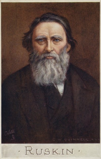 John Ruskin by Cecil Watson Quinnell