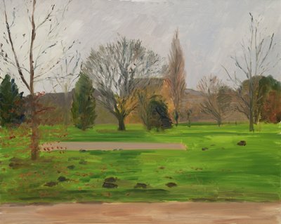 Oxford University Parks, November by Celia Montague