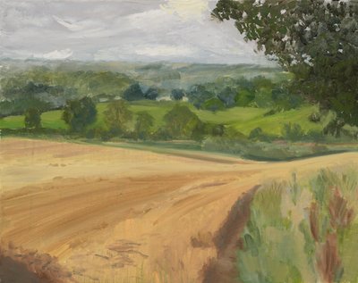 Rain in Charlbury by Celia Montague