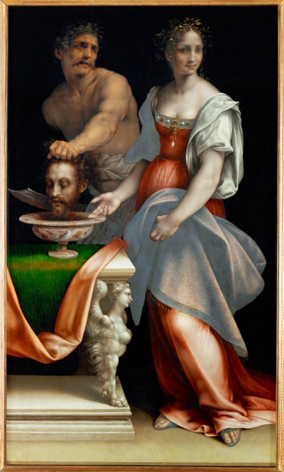Salome with the Head of the Baptist by Cesare da Sesto