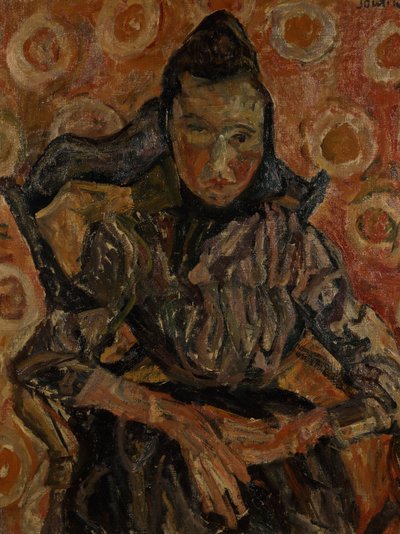 Woman Sat on a Chair by Chaim Soutine