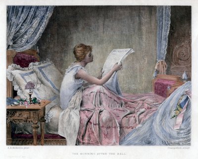 The Morning after the Ball, late 19th century by Champollion
