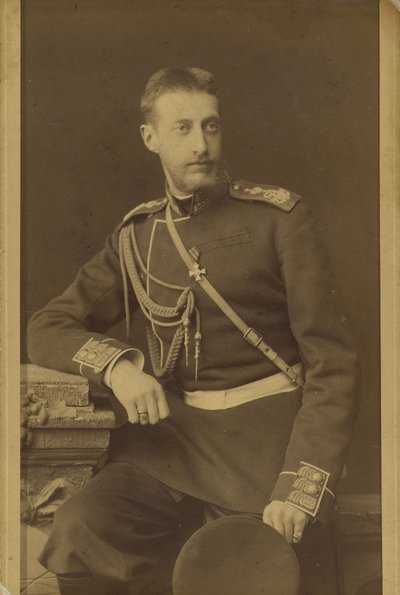 Portrait of Grand Duke Constantine Constantinovich of Russia by Charles Bergamasco
