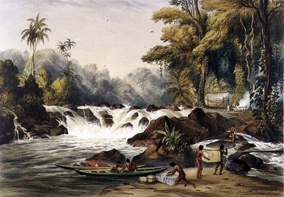 Christmas Cataract on the River Berbice, from 