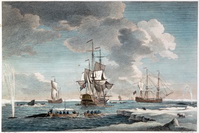 Greenland Fishery, Engraved by John Boydell, 1754 by Charles (after) Brooking