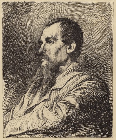 Captain Burton by Charles Albert Waltner