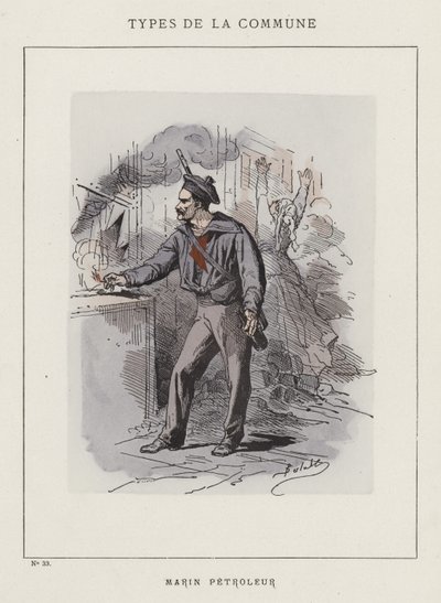 Marin Petroleur by Charles Albert d Arnoux Bertall