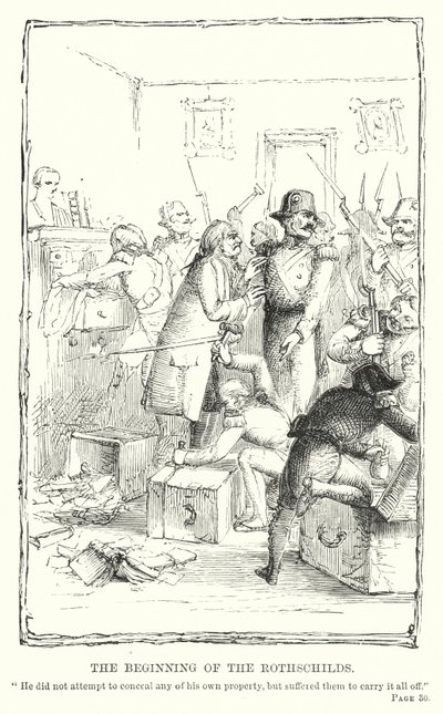 The beginning of the Rothschilds by Charles Altamont Doyle