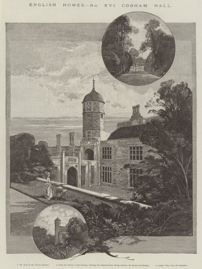 Cobham Hall by Charles Auguste Loye