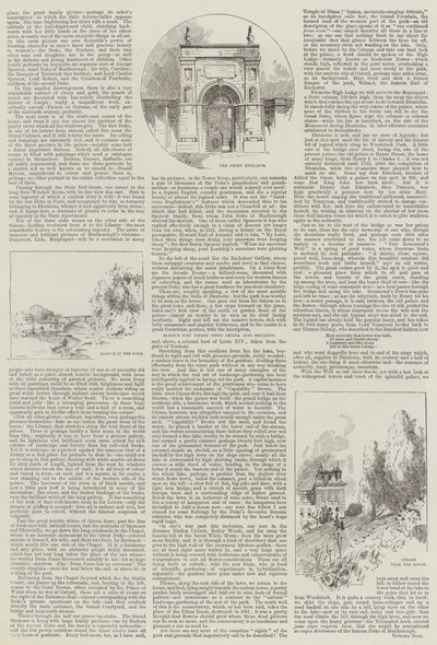 English Home, Blenheim by Charles Auguste Loye