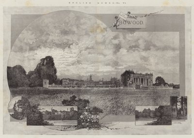 English Homes, Bowood by Charles Auguste Loye