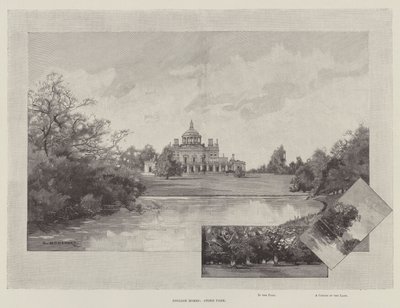 English Homes, Stoke Park by Charles Auguste Loye