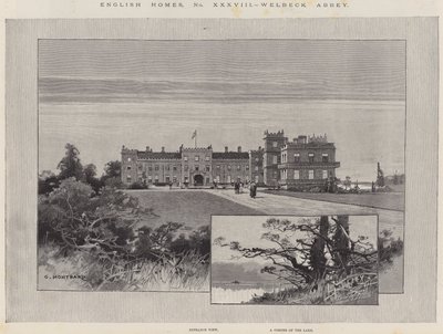 English Homes, Welbeck Abbey by Charles Auguste Loye