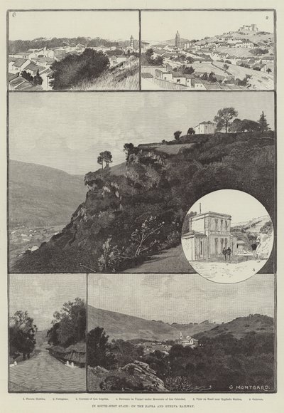 In South-West Spain, on the Zafra and Huelva Railway by Charles Auguste Loye