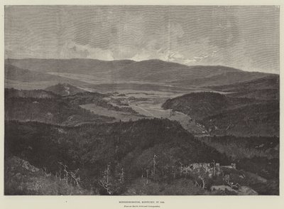 Middlesborough, Kentucky, in 1889 by Charles Auguste Loye