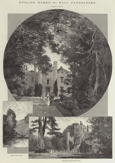 Panshanger by Charles Auguste Loye