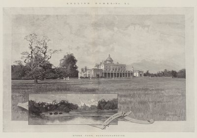 Stoke Park, Buckinghamshire by Charles Auguste Loye