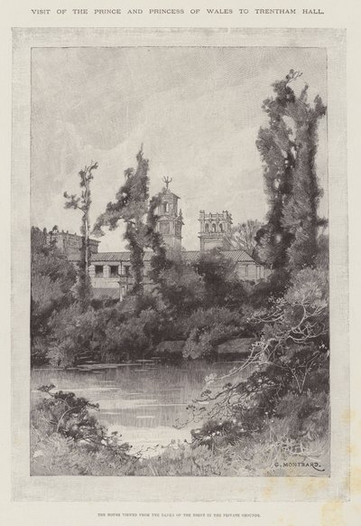 Visit of the Prince and Princess of Wales to Trentham Hall by Charles Auguste Loye