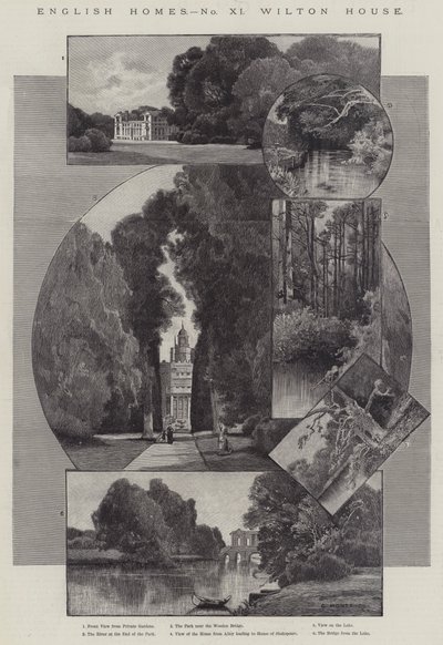 Wilton House by Charles Auguste Loye