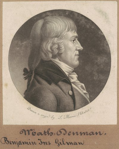 Benjamin Ives Gilman by Charles B. J. Févret de Saint Mémin
