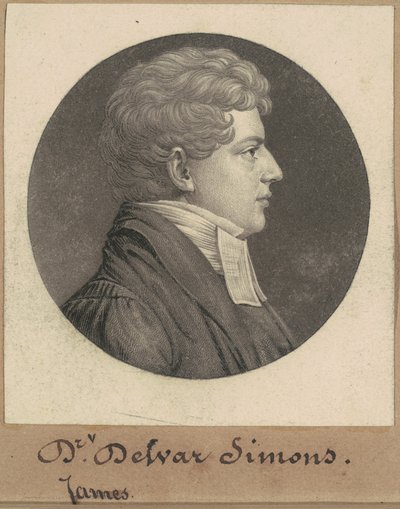 James Dewar Simons by Charles B. J. Févret de Saint Mémin