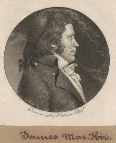 James Machir by Charles B. J. Févret de Saint Mémin