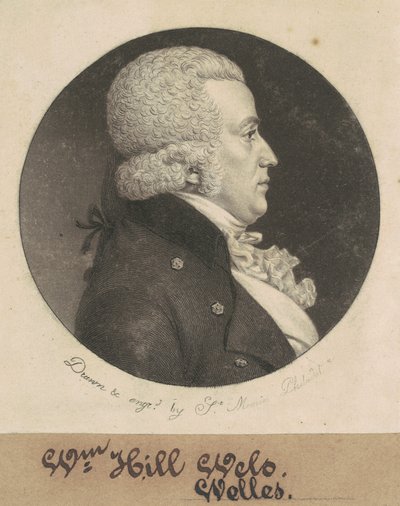 William Hill Wells by Charles B. J. Févret de Saint Mémin