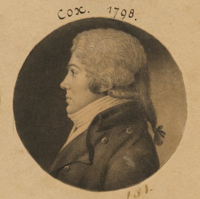Cox by Charles Balthazar Julien Févret de Saint-Mémin